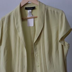 Pale Yellow Blouse